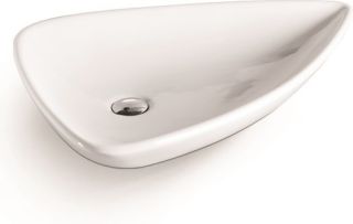 Раковина накладная SantiLine SL-1033 69см белый